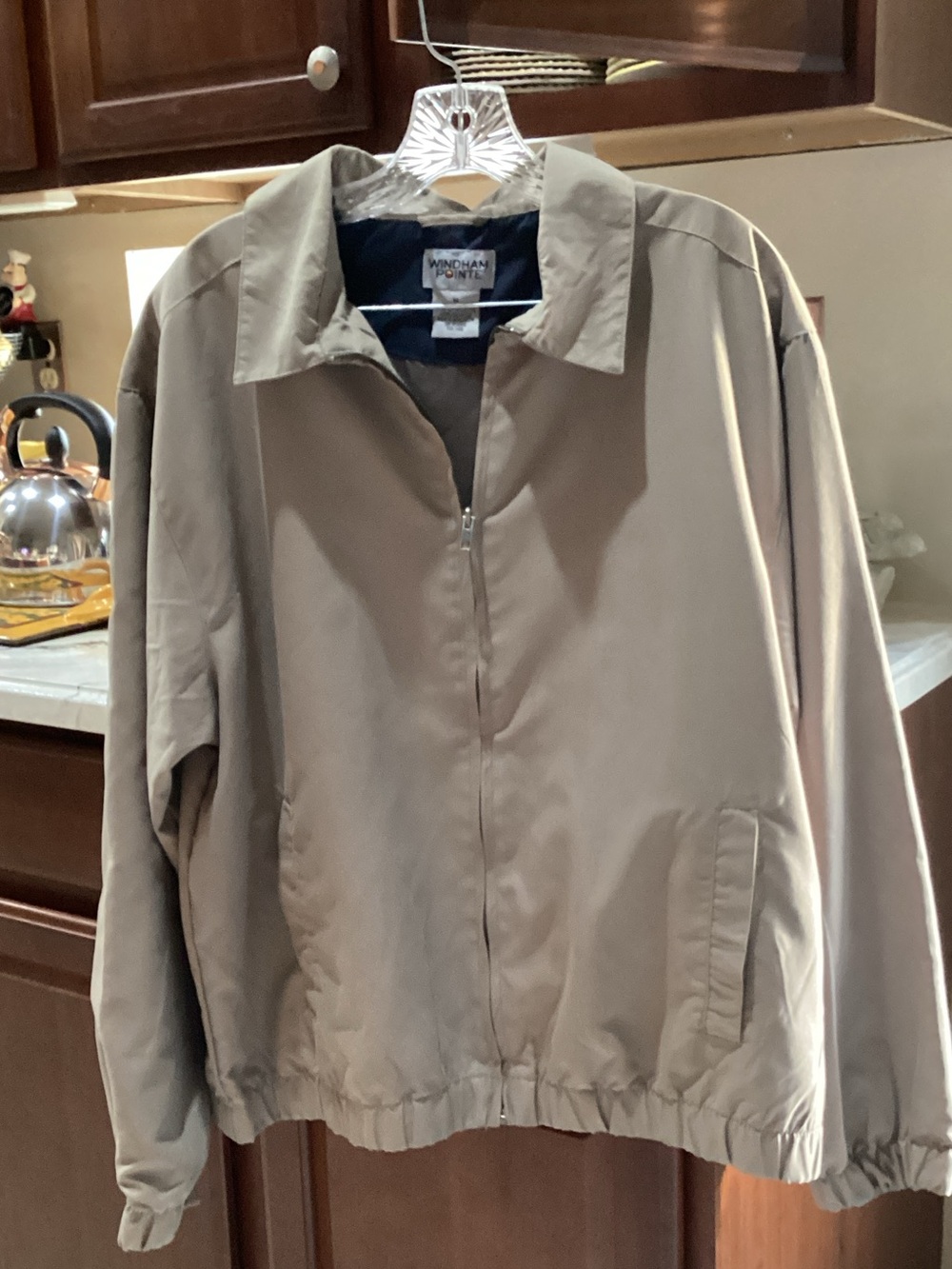 Windham Collection Men's Light Beige Golf Jacket